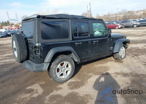 2020 Jeep Wrangler Unlimited Sport S 4X4 from USA, damaged, VIN 1C4HJXDN6LW136276